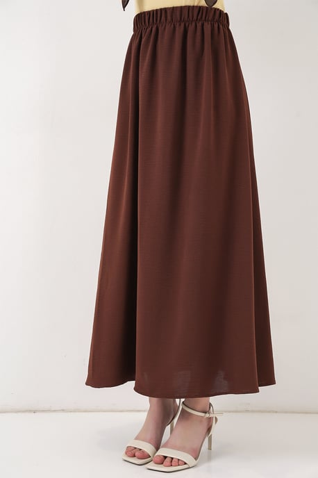Maxi Skirt with Elastic Waist - Image 4