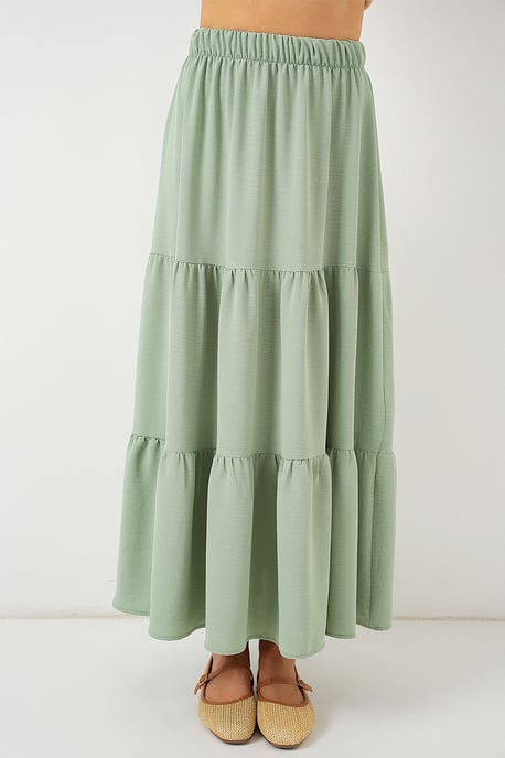 Geweven Maxi Rok - Image 3