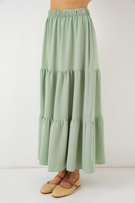 Geweven Maxi Rok - Image 5