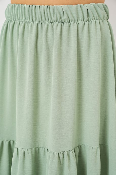Geweven Maxi Rok - Image 6