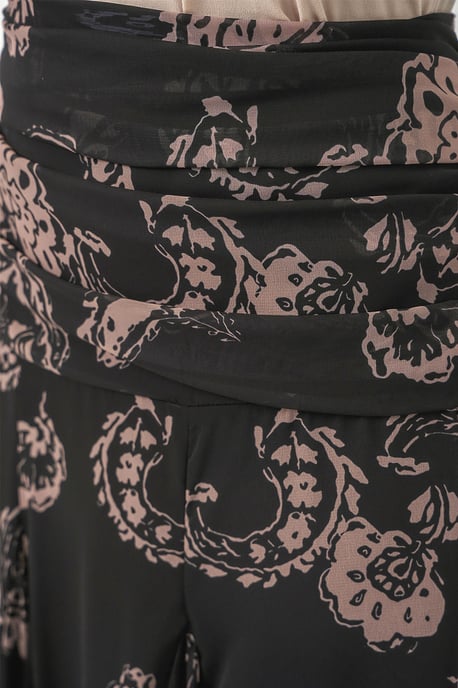 Hoge Taille Paisley Maxi Rok - Image 6