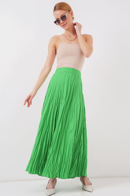 Textured Maxi Skirt - Image 3