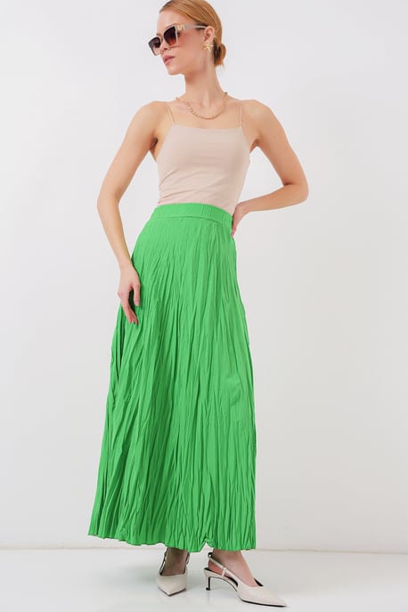 Textured Maxi Skirt - Image 4