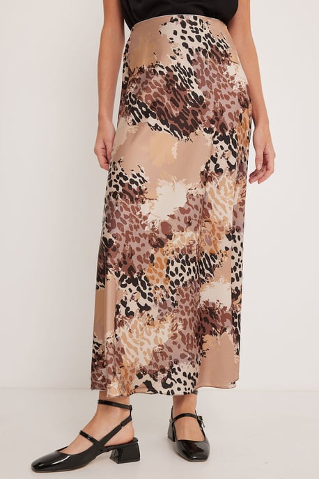 Maxi Satin Kjol med Foder - Image 2
