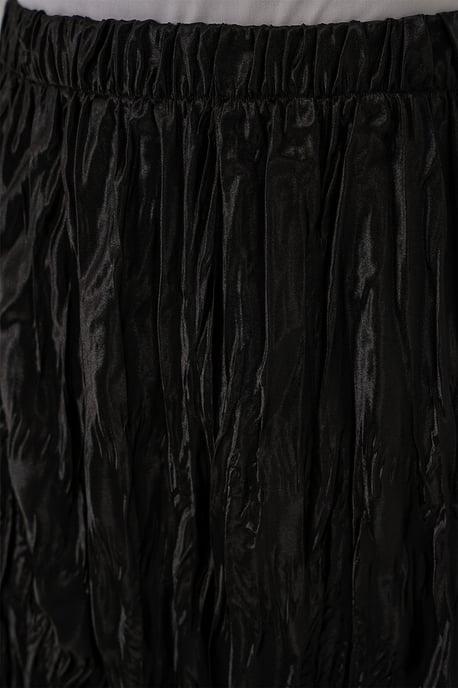 Gestructureerde Maxi Rok met Elastische Taille - Image 5