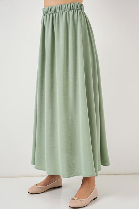Maxi Rok met Elastische Taille - Image 2