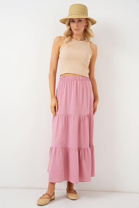 Geweven Maxi Rok - Image 3
