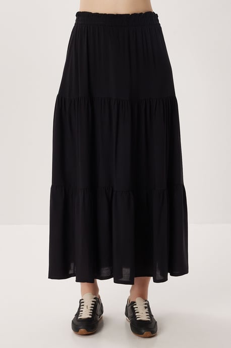 Hoge Taille A-Lijn Maxi Rok - Image 2