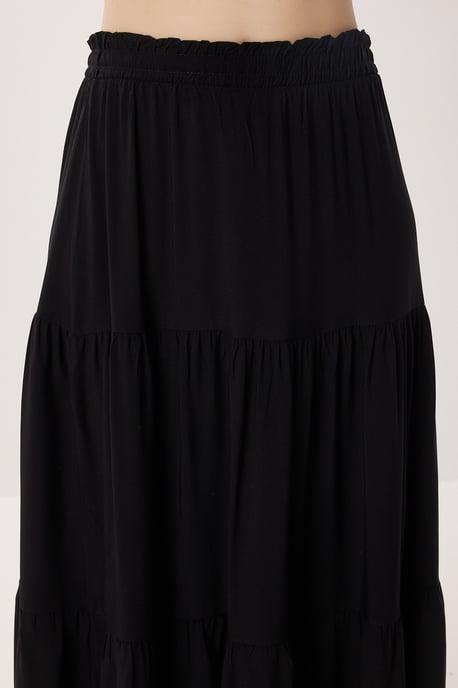Hoge Taille A-Lijn Maxi Rok - Image 3