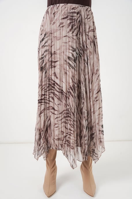 Asymmetrische Patroon Maxi Rok - Image 2