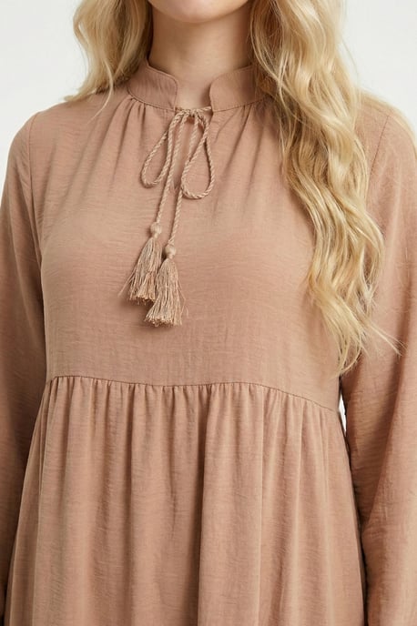 Maxi-jurk met strikdetail - Image 4