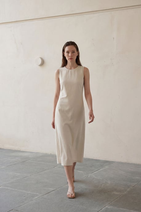 Midi-jurk met Rugdetail - Image 1