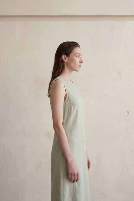 Rugdetail Midi-jurk - Image 2