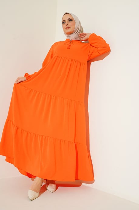 Maxi-jurk met Strikdetail - Image 4