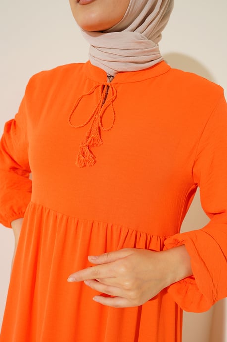 Maxi-jurk met Strikdetail - Image 5