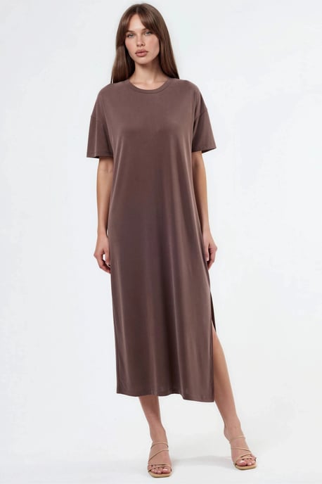 Relaxed Fit Midi Dress - Image 2