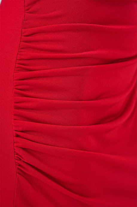 Fitted Midi Turtleneck Dress - Image 6