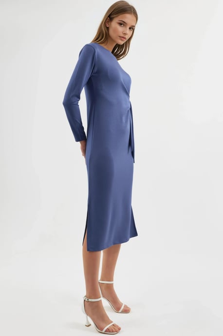 Modal Touch Slit Dress - Image 4