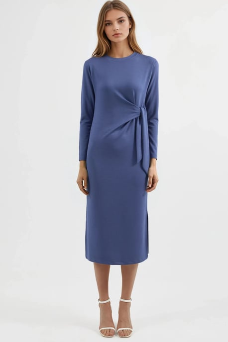 Modal Touch Slit Dress - Image 6