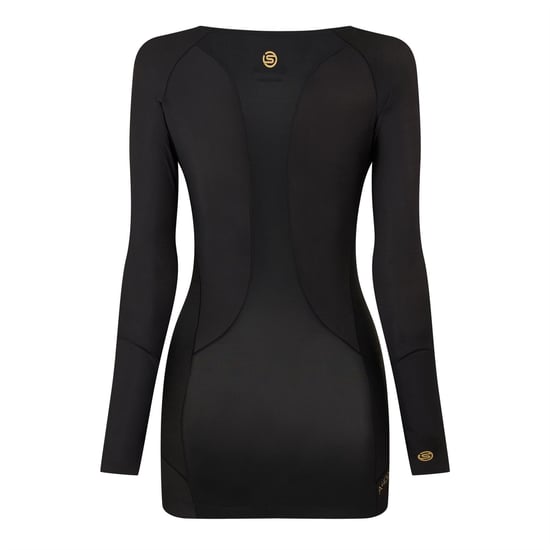 Women's Skins Long Sleeve Ladies in Black - Image 2