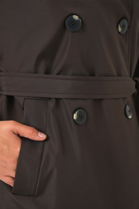 Regular Fit Trenchcoat met Jackcol (Jasje-kraag) - Image 6