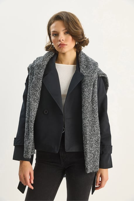 Overmaatse Trenchcoat met Striksluiting - Image 2