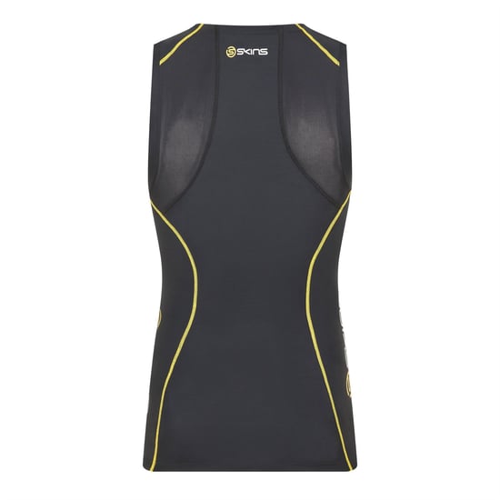 Men's Skins Sleeveless Mens in Black - Image 2