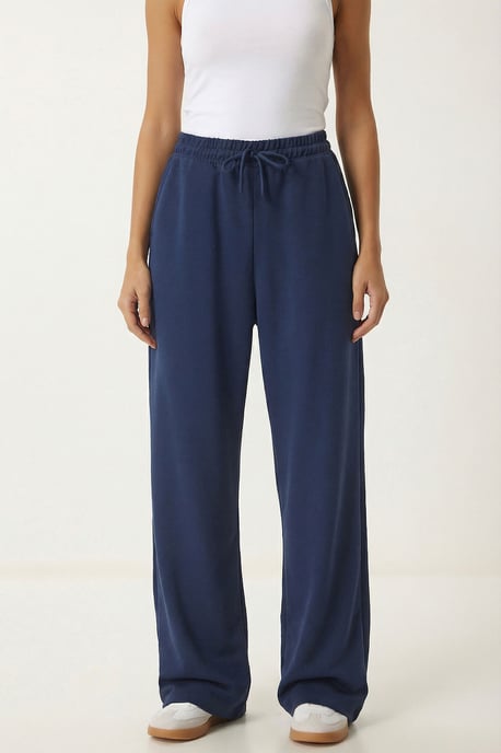 Wide Leg Drawstring Waist Sweatpants - Image 4