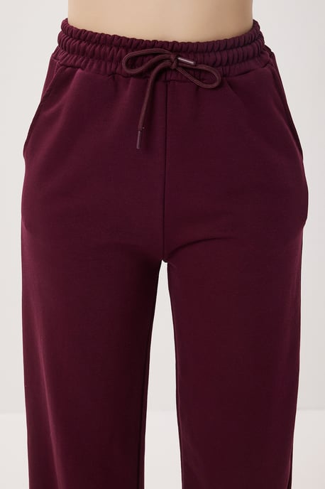 Wide Leg Drawstring Waist Sweatpants - Image 4