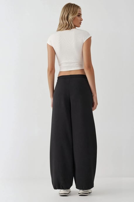 Barrel Fit Basis Verhoogde Sweatpants - Image 6
