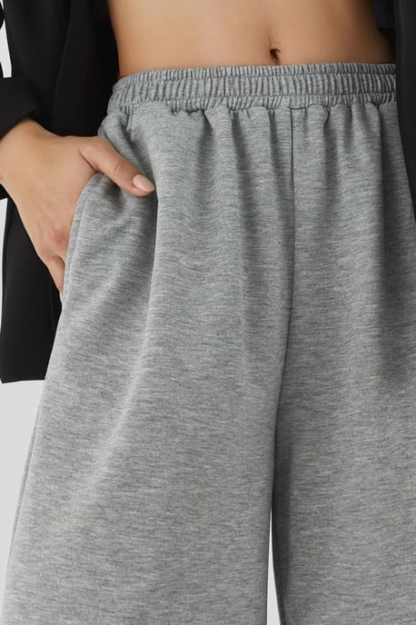 Brede Been Elastische Taille Trainingsbroek - Image 2