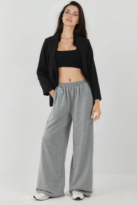 Brede Been Elastische Taille Trainingsbroek - Image 5