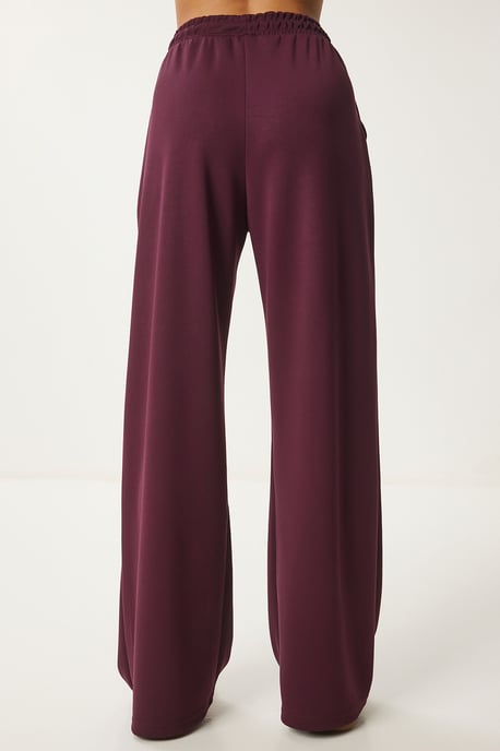 Wide Leg Drawstring Waist Sweatpants - Image 6