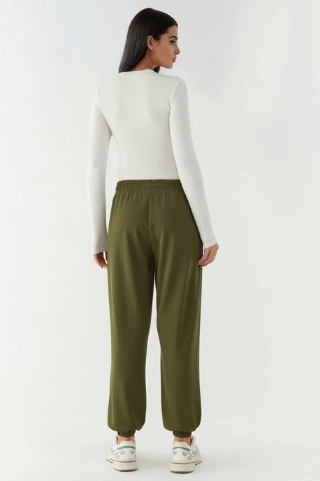 Elastische Taille Modal Touch Joggingbroek - Image 5