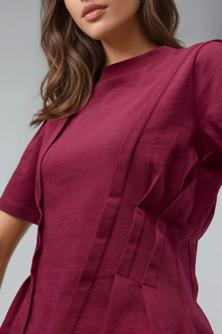 Fitted Crew Neck T-Shirt - Image 5