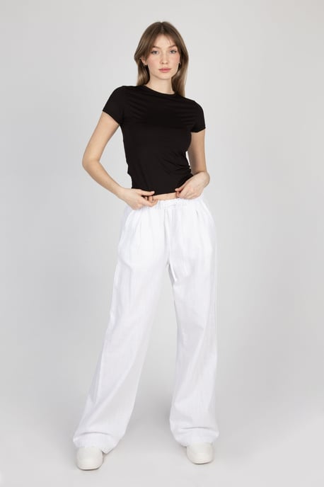 Crew Neck Basic T-shirt - Image 4