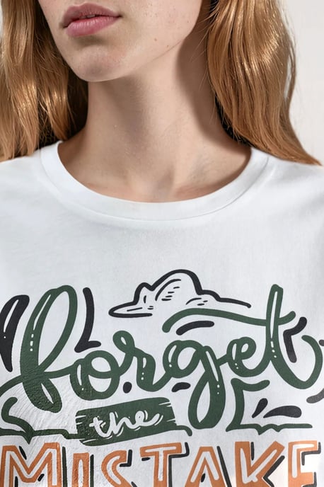 Printed Crop T-Shirt - Image 5