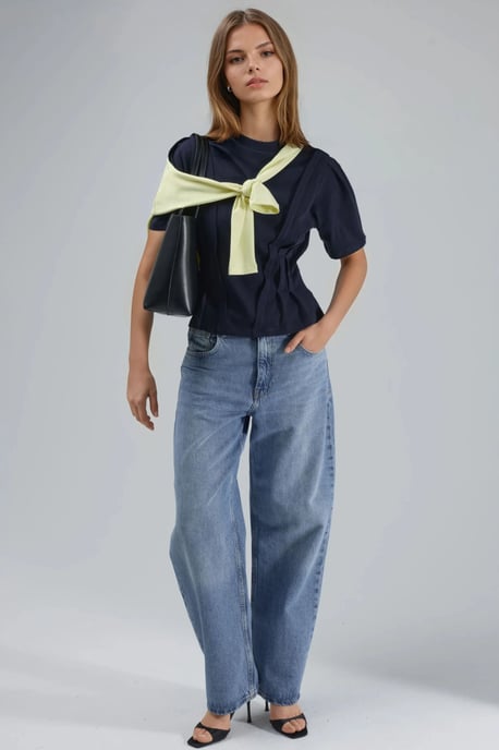 Fitted Crew Neck T-Shirt - Image 5
