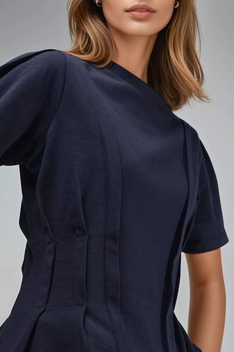 Fitted Crew Neck T-Shirt - Image 6