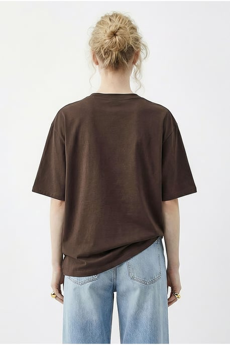 Leeuwenhuid Print Sequin Crew Neck T-shirt - Image 5