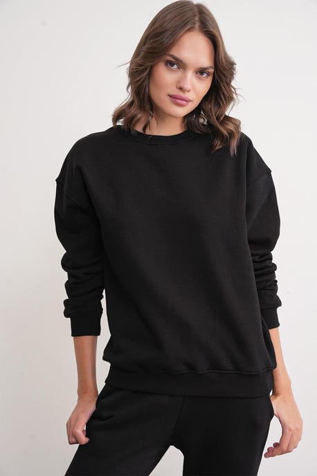 Basis Sweatshirt och Jogger Tvådelat Set - Image 3