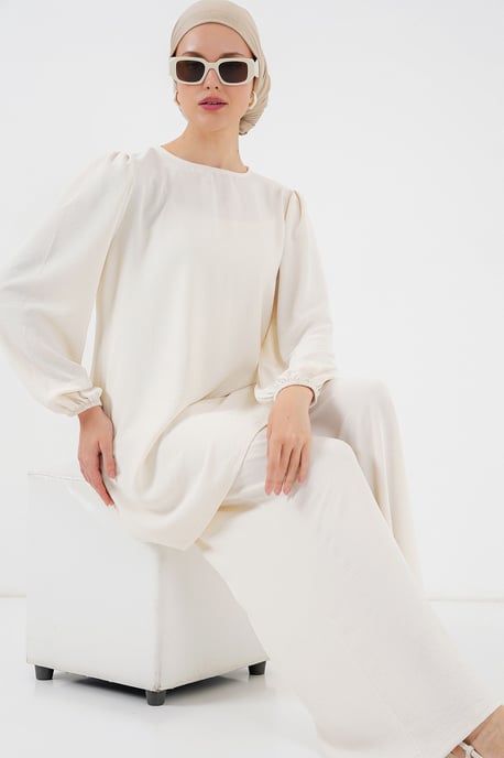 Tuniek & Wijde Broek Twee-Delige Coördinatie Set - Image 2