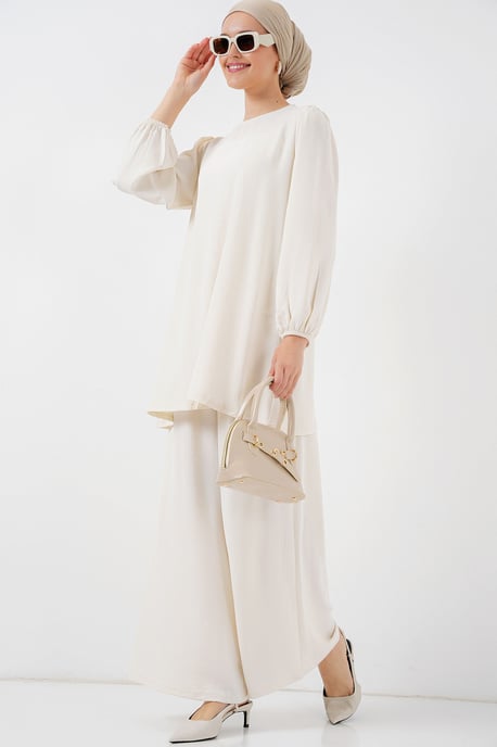 Tuniek & Wijde Broek Twee-Delige Coördinatie Set - Image 3