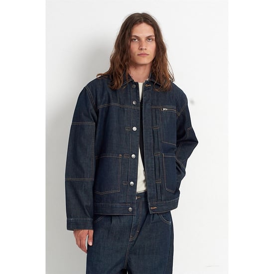Men's The Ragged Priest Rag Control Jacket in Blue - Image 1