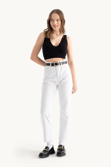Diepe V-hals V-rug Bralette Top - Image 4