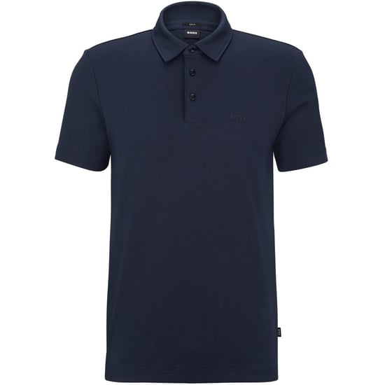 Men's Boss 30 Polo Shirt in Dark Blue - Image 1