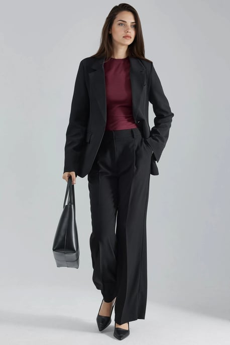 Slim Fit Blazer Jacket - Image 4