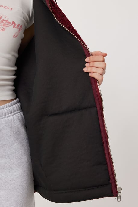 Oversized Hooded Plyschkappan - Image 4