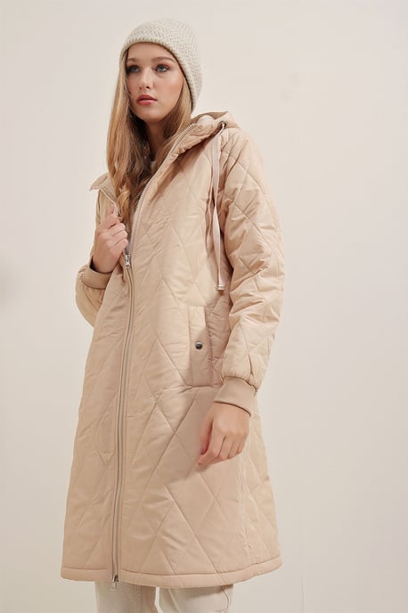 Huvtröja Oversized Lång Puffer Dunjacka - Image 4