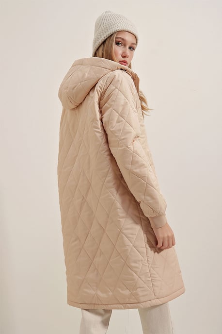 Huvtröja Oversized Lång Puffer Dunjacka - Image 5